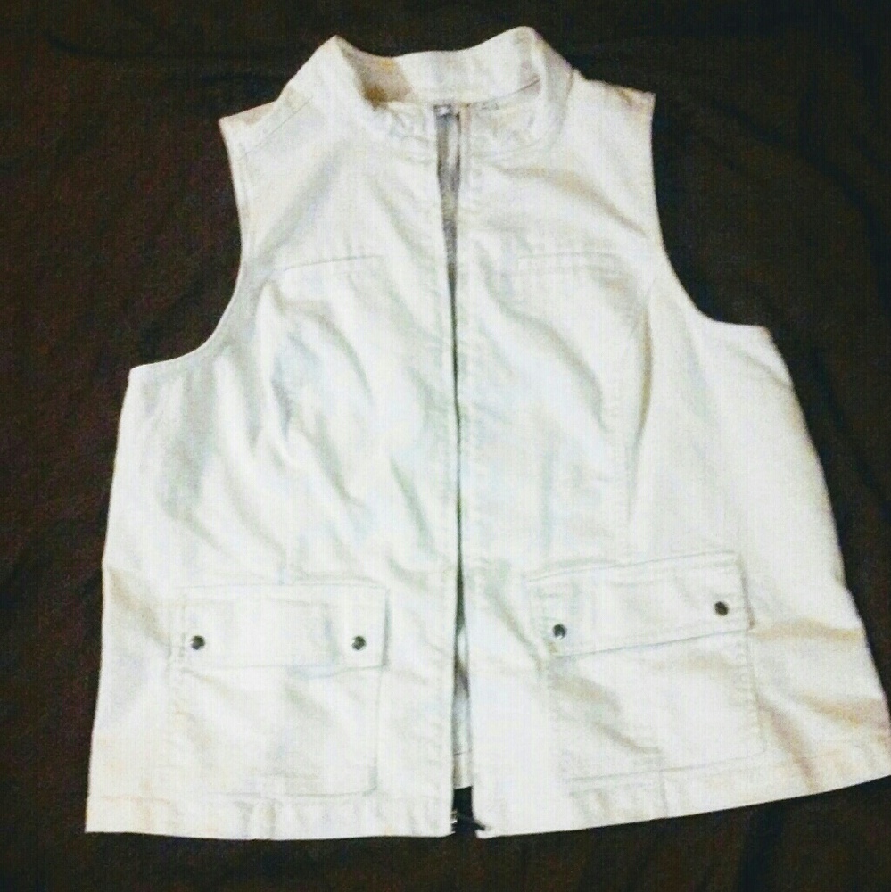 Liz Claiborne denim Vest